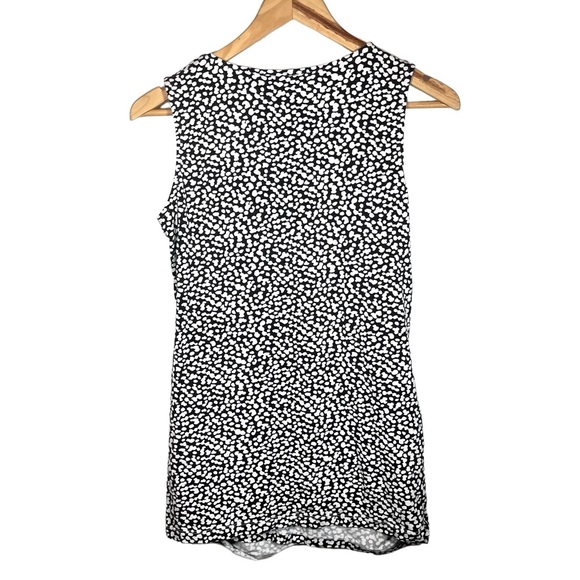 A Pea in the Pod Maternity Black & White Abstract Print Tank Size Small - Picture 2 of 5